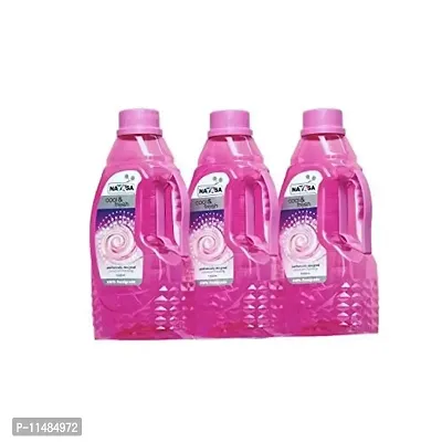 Nayasa Fontana Plastic Water Bottle 1500 ml Set of 3 Pink-thumb0