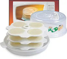 Nayasa Microwave Safe Big Idli Maker White Color-thumb2