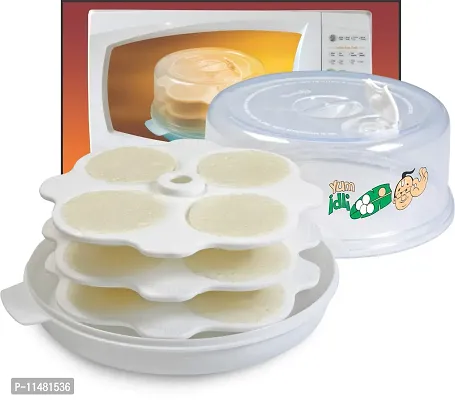 Nayasa Microwave Safe Big Idli Maker White Color-thumb3