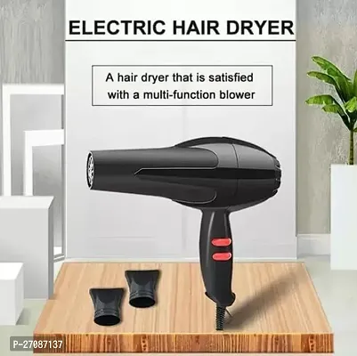 1800W, HAIR DRYER FOR WOMEN 6130 Hair Dryer (1800 W,Black) (BLACK and RED)