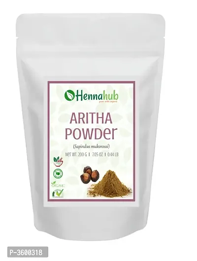 Aritha Powder (Reetha/Soapnut Powder) For Hair 200gm-thumb0