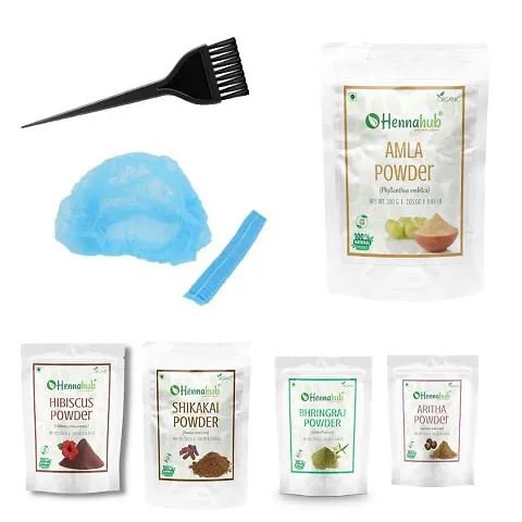 Hennahub Hair Care Powder (Pack Of 5)