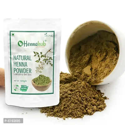 Fresh Henna Powder For Hair With Natural Ingredients 500Grams-thumb0