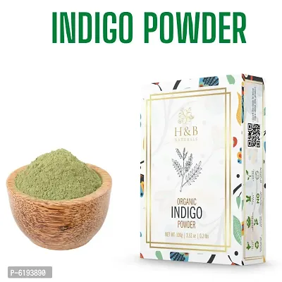 Best Ever Natural Indigo Powder For Hair Color - 100 Grams