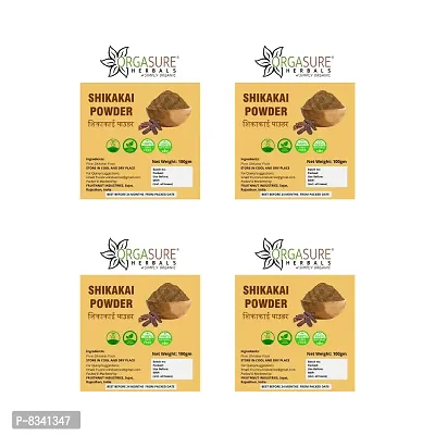 ORGASURE 100% Pure Natural Shikakai Powder For Hair 400gm