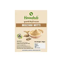 Hennahub  Pure Herbal Multani Mitti Powder 100Gm-thumb1