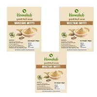 Hennahub Multani Mitti Powder For Face Pack Bentonite Clay 300Gm-thumb1