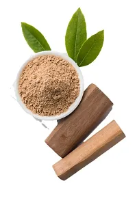 HENNAHUB Pure Herbal Organic Sandalwood Powder for Face Mask, Skin Care, Deep Pore Cleansing, Natural Glowing Skin Face Pack- 200gm-thumb3