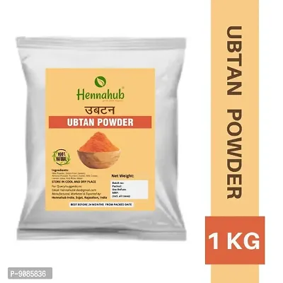 Hennahub  1 KG Natural ubtan powder for face  skin-thumb0
