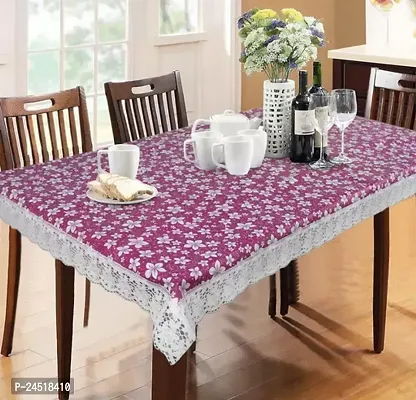 Designer PVC Dining Table Cover Waterproof