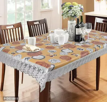 Designer PVC Dining Table Cover Waterproof-thumb0