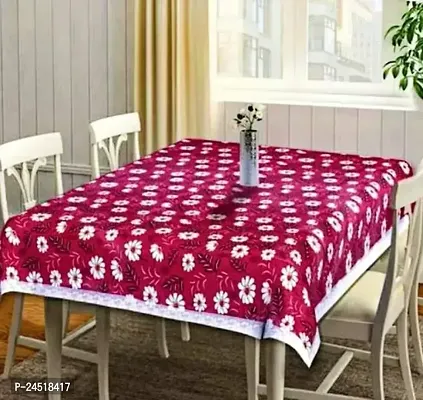 Designer PVC Dining Table Cover Waterproof-thumb0