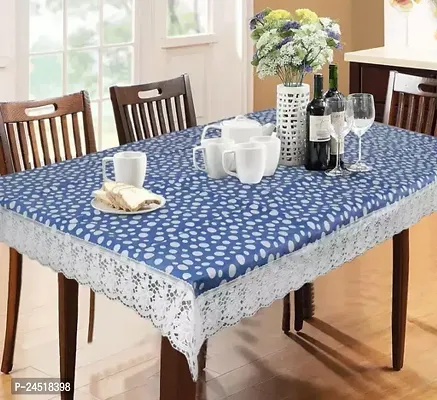 Designer PVC Dining Table Cover Waterproof