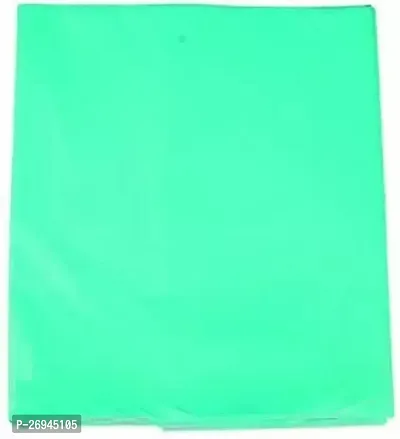 Stylzi Baby Plastic Sheet | Bed Protecting Mat | Rubber Sheet | Mattress Protector | Waterproof Bed Sheet PVC Double Bed (78x72 inch) Green-thumb2