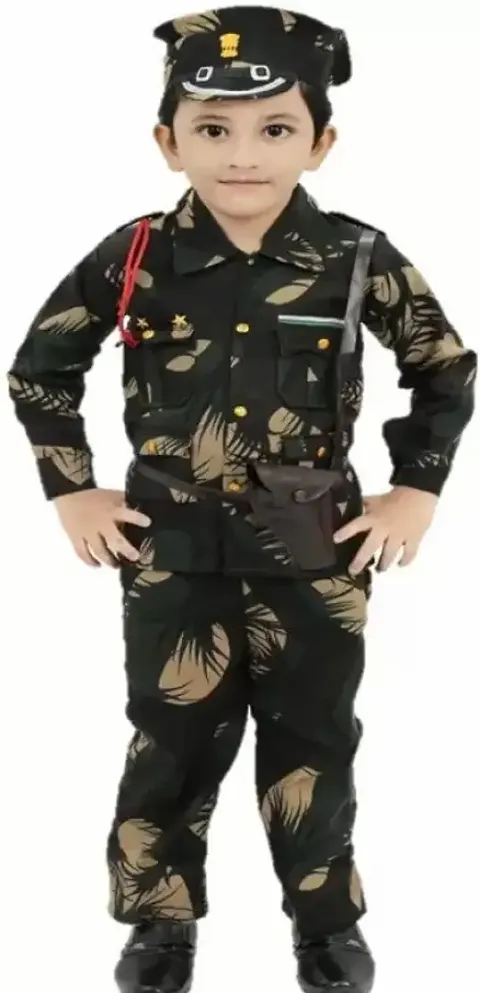 Trending Army Dress For Kids