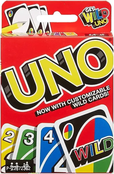 Uno Playing Card Game for 7 Yrs and Above for Adult,set of 108 cards-thumb0