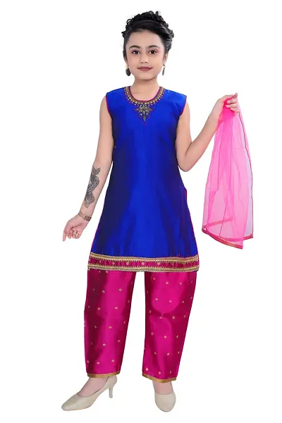 Patiala dress/Ethnic Wear/Girls wear/stylish girls wear-thumb0