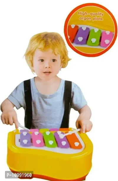 2 in 1 Xylophone and Piano Toy with Colorful Keys for Toddlers and Kids-thumb0
