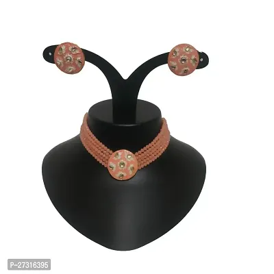 Designer Brass Jewellery Set For Women-thumb0