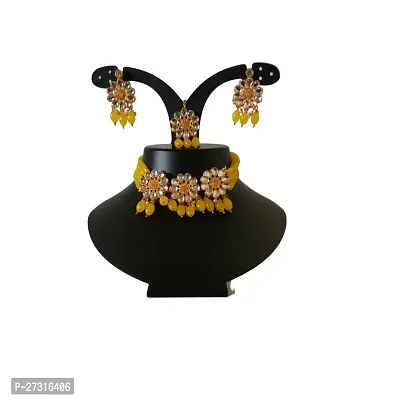 Designer Brass Jewellery Set For Women