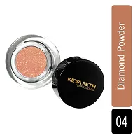 Keya Seth Professional Diamond Powder Woody Brown Glitter for Face,Eyes,Lips,Nails & Body, Micro fine Shimmer Pearl Powder-thumb1