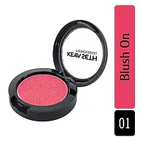 Keya Seth Professional Makeup Blush On, Pink Natural Highlighter & Blusher, Enriched with Jojoba oil & Vitamin E Long Lasting Flushed Look,(Shade 01) 5.2gm-thumb1