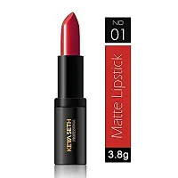 Keya Seth Aromatherapy, Matte Lipstick 01 (01 Bright Red)-thumb1