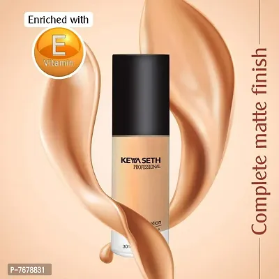 Keya Seth Full Coverage Liquid Matte Foundation, Shade 03 (30Ml)-thumb5