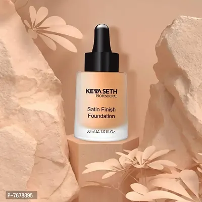 Keya Seth,Satin Finish Foundation- Shade 02 (30ml)-thumb2