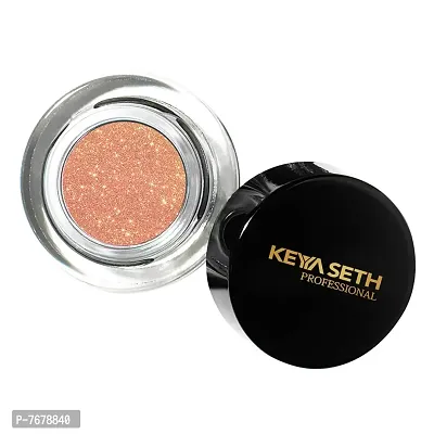 Keya Seth Professional Diamond Powder Woody Brown Glitter for Face,Eyes,Lips,Nails & Body, Micro fine Shimmer Pearl Powder