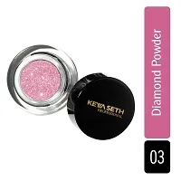 Keya Seth Professional Diamond Powder Purple Glitter for Face,Eyes,Lips,Nails & Body, Micro fine Shimmer Pearl Powder-thumb1