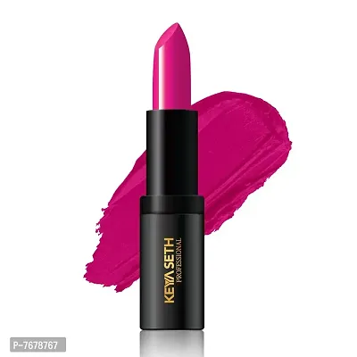 Keya Seth Aromatherapy, Matte Lipstick 02 (02 Bright Fuchsia)