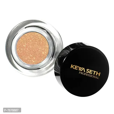 Keya Seth Professional Diamond Powder Gold Glitter for Face,Eyes,Lips,Nails & Body, Micro fine Shimmer Pearl Powder