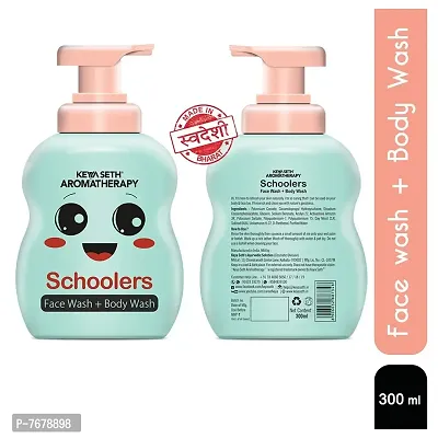 Keya Seth Aromatherapy Schoolers Face wash + Body wash with No Harmful Chemical Deeply Nourishing Wash for Kids, Hypoallergenic, Paraben & Sulphates Free- 300ml-thumb2