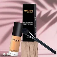 Keya Seth, Full Coverage Liquid Matte Foundation Shade 04 (30Ml)-thumb2