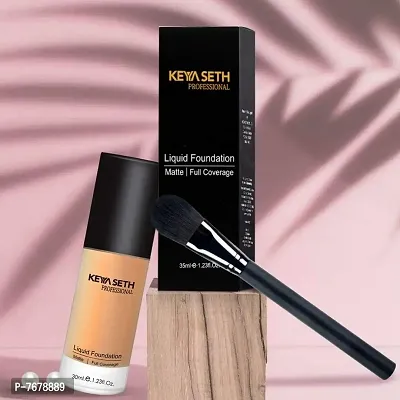 Keya Seth, Full Coverage Liquid Matte Foundation Shade 04 (30Ml)-thumb3