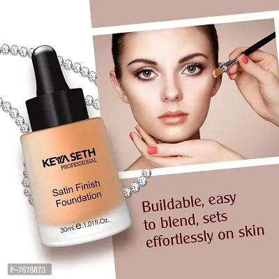 Keya Seth, Satin Finish Foundation- Shade 04 (30ml)-thumb5