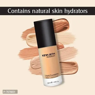 Keya Seth Full Coverage Liquid Matte Foundation, Shade 03 (30Ml)-thumb3