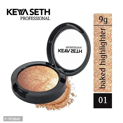 Keya Seth,Baked Highlighter- Shade 01 (9gm)-thumb2