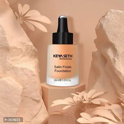 Keya Seth, Satin Finish Foundation- Shade 04 (30ml)-thumb2