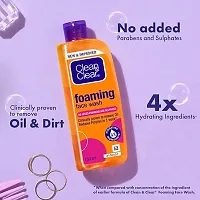 Clean  Clear Foaming Face Wash For Oily Skin 150 ml Pack Of 3-thumb3