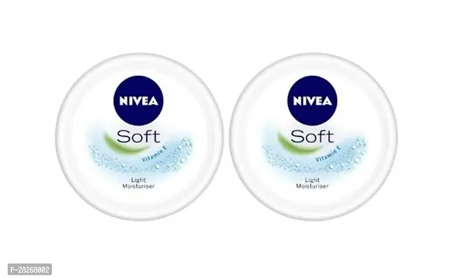 NIVEA Soft Cream 200 ML Pack Of 2-thumb0