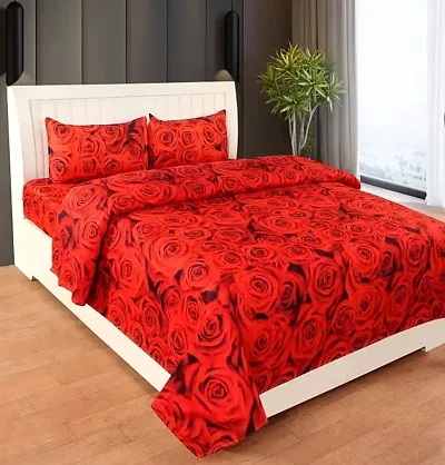 Valentine Special Double Bedsheet