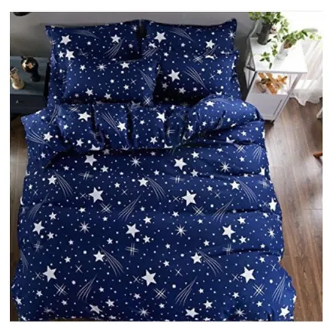 Printed Polycotton Double Bedsheet