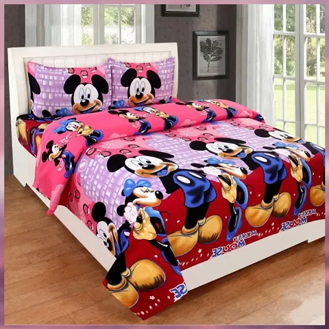 Limited Stock!! Microfiber Printed Bedsheets