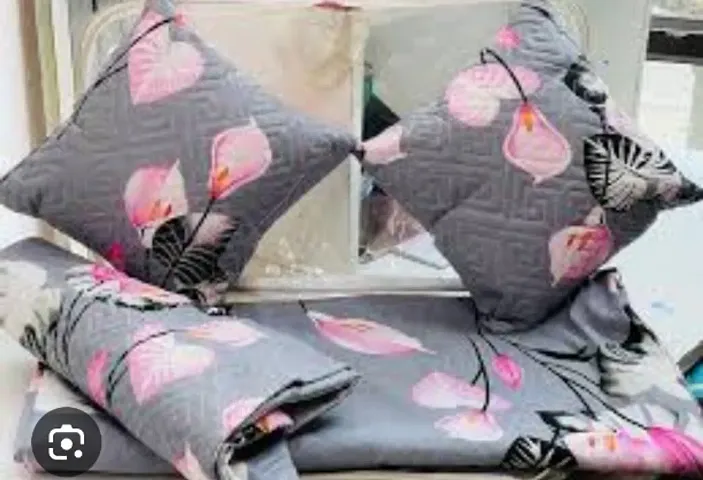 Printed Bedding Set 5Pc