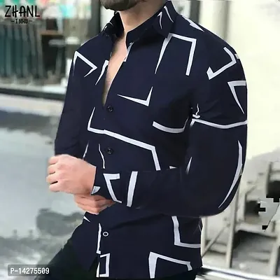 Elegant Cotton Printed Un-Stitched Shirts For Men- 2.25 Mtr