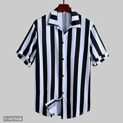 Elegant Cotton Striped Un-Stitched Shirts For Men- 2.25 Mtr