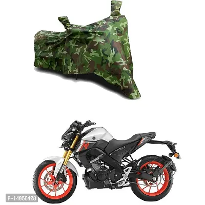 Full Body Protection Bike/Scooty Bike Body Cover Compatible For Yamaha MT 15 V2 with All Varients Full Body Protection- Jungle Green-thumb0