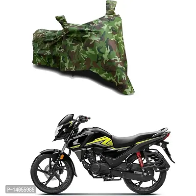 Full Body Protection Bike/Scooty Bike Body Cover Compatible For Honda SP 125 Disc with All Varients Full Body Protection- Jungle Green